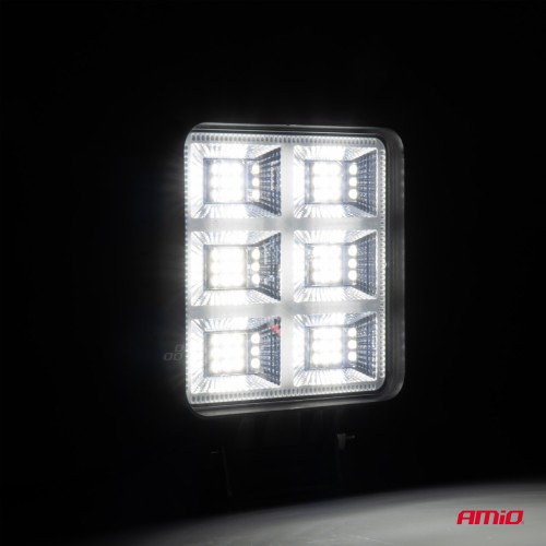 Amio - ΠΡΟΒΟΛΕΑΣ ΕΡΓΑΣΙΑΣ ΤΕΤΡΑΓΩΝΟΣ LED 69W 9-36V 7.200lm 6.500K AWL60 - 1 ΤΕΜ. (04201/AM)