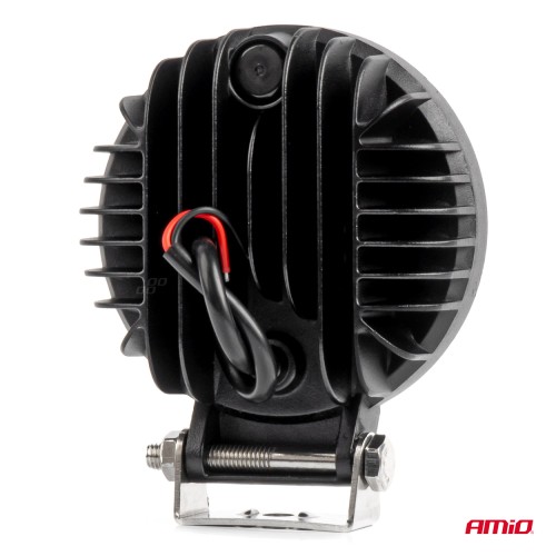 Amio - ΠΡΟΒΟΛΕΑΣ ΕΡΓΑΣΙΑΣ ΣΤΡΟΓΓΥΛΟΣ LED 96W 9-36V 9.600lm 6.500K AWL62 - 1 ΤΕΜ. (04203/AM)