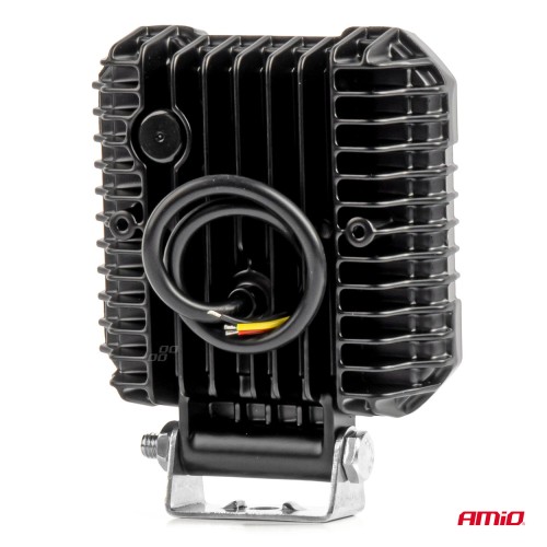 Amio - ΠΡΟΒΟΛΕΑΣ ΕΡΓΑΣΙΑΣ ΤΕΤΡΑΓΩΝΟΣ LED 54W 9-36V 10.000lm 6.500K 110x110x38mm AWL68 - 1 ΤΕΜ. (04209/AM)
