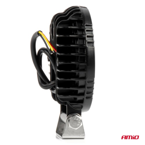 Amio - ΠΡΟΒΟΛΕΑΣ ΕΡΓΑΣΙΑΣ ΣΤΡΟΓΓΥΛΟΣ LED 54W 9-36V 10.000lm 6.500K AWL69 - 1 ΤΕΜ. (04210/AM)