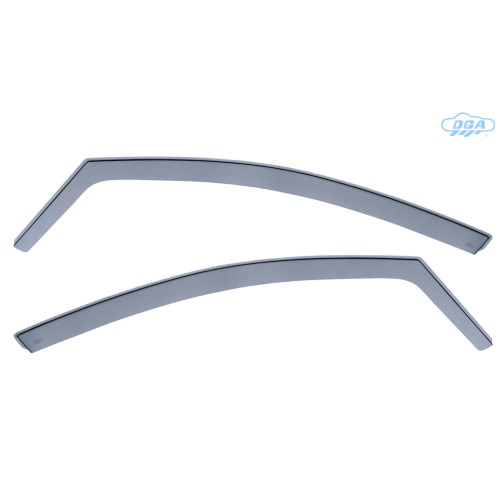 ΖΕΥΓΑΡΙ ΜΠΡΟΣΤΙΝΟΙ ΑΝΕΜΟΘΡΑΥΣΤΕΣ ΓΙΑ HONDA INSIGHT 5D 2009+ ΑΠΟ ΕΥΚΑΜΠΤΟ ΧΥΤΟ ΑΚΡΥΛΙΚΟ ΓΥΑΛΙ (CAST ACRYLIC GLASS) DGA - 2 ΤΕΜ.