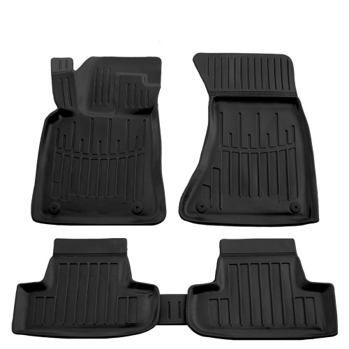 ΠΑΤΑΚΙA ΛΑΣΤΙΧΟ ΣΕ ΣΚΑΦΗ ME KOYMΠΩΜΑΤΑ ΓΙΑ AUDI Q5 (8R) 5D 2008-2016 RACE AXION - 5 Τεμ.