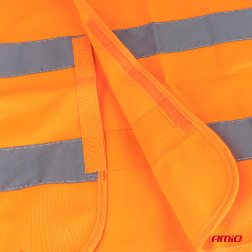 Amio - ΓΙΛΕΚΟ ΑΝΑΚΛΑΣΤΙΚΟ ΕΚΤΑΚΤΗΣ ΑΝΑΓΚΗΣ XXL (ΦΩΣΦΟΡΙΖΕ/ΠΟΡΤΟΚΑΛΙ/ΠΟΛΥΕΣΤΕΡΙΚΟ) - 1 τεμ. (03985/AM)