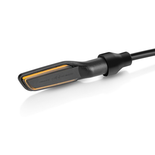 ΦΛΑΣ MOTO PROJECT 002 ΜΑΥΡΑ 12V COB LED TECHNOLOGY PARAXITE - 2 ΤΕΜ.