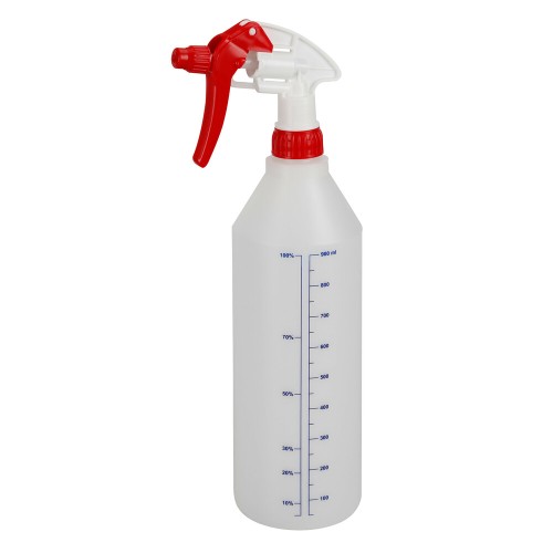 ΔΟΧΕΙΟ ΨΕΚΑΣΜΟΥ HDPE ΜΕ ΔΟΣΟΜΕΤΡΗΤΗ 1L & ΝΤΙΣΠΕΝΣΕΡ ΜΕ ΡΥΘΜΙΖΟΜΕΝΗ ΜΥΤΗ LAMPA - 1 ΤΕΜ.