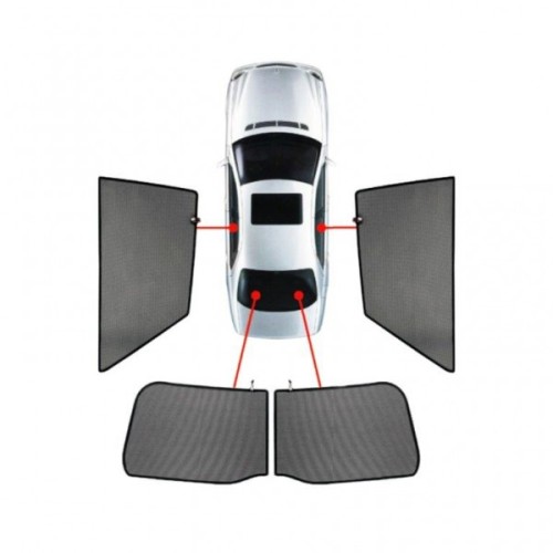 CarShades - ΚΟΥΡΤΙΝΑΚΙΑ  CAR SHADES ΓΙΑ ISUZU D-MAX 4D 2019+ - 4 ΤΕΜ. (PVC.ISU-DMAX-4-B)