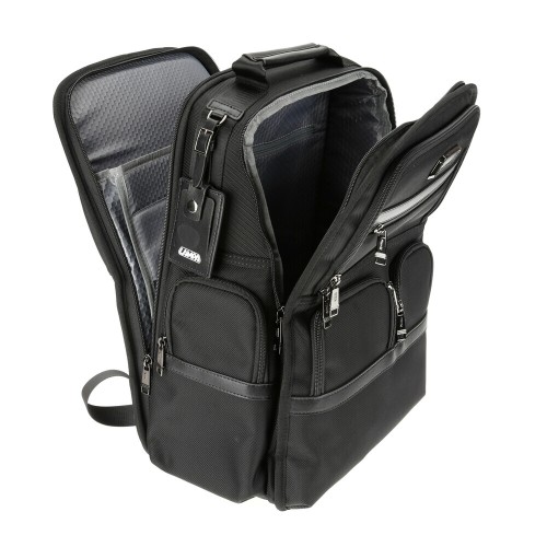 ΤΣΑΝΤΑ ΠΛΑΤΗΣ BACK PACK ZAINO BK-01 ΣΕ ΜΑΥΡΟ ΧΡΩΜΑ 32x45x22cm