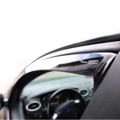 ΑΝΕΜΟΘΡΑΥΣΤΕΣ ΓΙΑ MAXUS T90/T90EV PICKUP 4D 2021+ ΖΕΥΓΑΡΙ ΑΠΟ ΕΥΚΑΜΠΤΟ ΦΙΜΕ ΠΛΑΣΤΙΚΟ HEKO - 2 ΤΕΜ