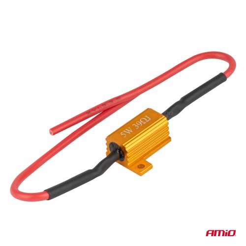 Amio - ΑΝΤΙΣΤΑΣΗ CAN-BUS 12V 5W 39Ω (CANCELLER) - 1 τεμ. (04090/AM)