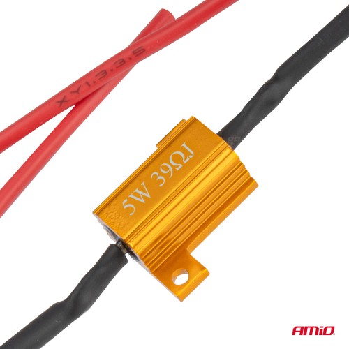 Amio - ΑΝΤΙΣΤΑΣΗ CAN-BUS 12V 5W 39Ω (CANCELLER) - 1 τεμ. (04090/AM)