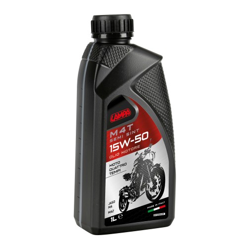 Lampa - Λάδι Κινητήρα Moto M4T Semi Sint 15W50 Ημισυνθετικό για Τετράχρονους Κινητήρες 1Lt - 1 τεμ. (L0041.3)