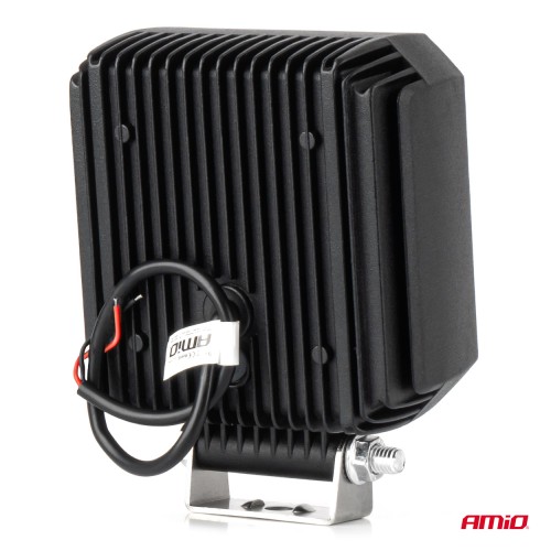 Amio - ΠΡΟΒΟΛΕΑΣ ΕΡΓΑΣΙΑΣ ΤΕΤΡΑΓΩΝΟΣ LED 30W 9>50V 3 ΧΡΗΣΕΩΝ ΛΕΥΚΟ ΦΩΣ 110x110x52mm - 1 Τεμ. (04395/AM)