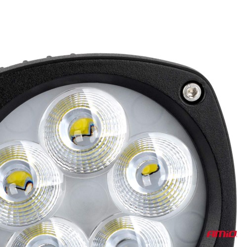 Amio - ΠΡΟΒΟΛΕΑΣ ΕΡΓΑΣΙΑΣ LED 29W 9>50V 3 ΧΡΗΣΕΩΝ ΛΕΥΚΟ ΦΩΣ 108x108x48mm - 1 Τεμ. (04397/AM)