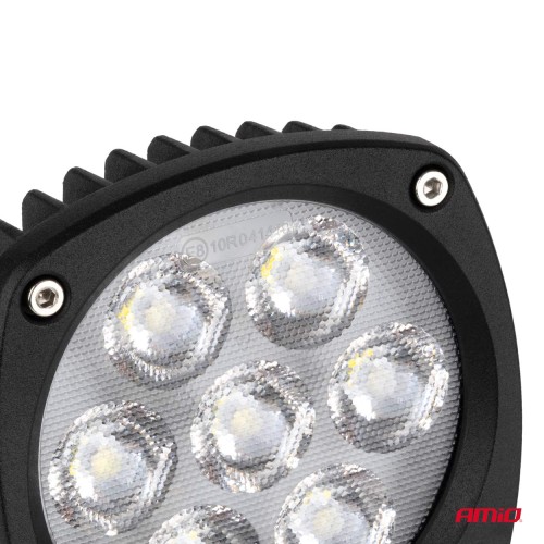 Amio - ΠΡΟΒΟΛΕΑΣ ΕΡΓΑΣΙΑΣ LED 21W 9>50V 3 ΧΡΗΣΕΩΝ ΛΕΥΚΟ ΦΩΣ 108x108x48mm - 1 Τεμ. (04396/AM)