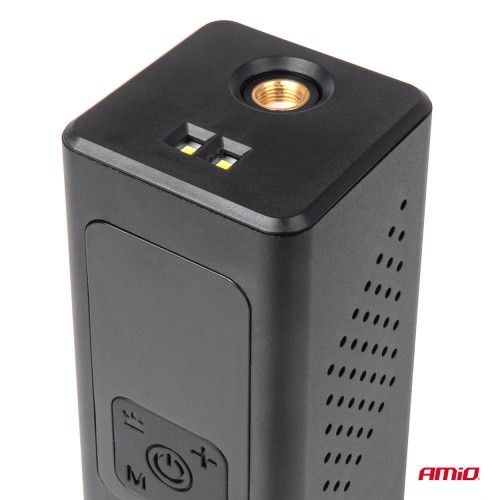 Amio - ΚΟΜΠΡΕΣΕΡ ΑΕΡΑ 12V 10BAR 150PSI 20L/MIN 100W ΜΕ ΨΗΦΙΑΚΗ ΟΘΟΝΗ & ΦΑΚΟ LED 1ΤΕΜ. (04376/AM)