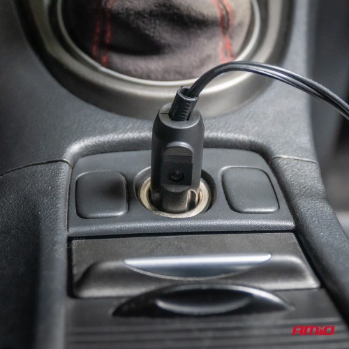 Amio - ΚΟΜΠΡΕΣΕΡ ΑΕΡΑ 12V 10BAR 150PSI 20L/MIN 100W ΜΕ ΨΗΦΙΑΚΗ ΟΘΟΝΗ & ΦΑΚΟ LED 1ΤΕΜ. (04376/AM)