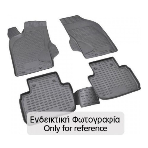 HONDA CIVIC 4D 2023> ΠΑΤ.ΛΑΣΤΙΧΟ ΣΚΑΦΑΚΙΑ (ΜΑΥΡΟ) 4ΤΕΜ