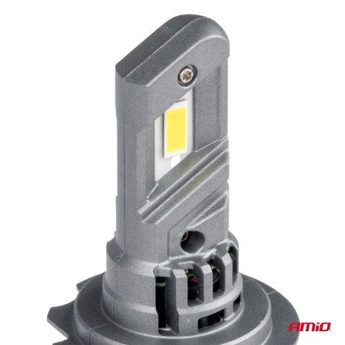 Amio - H7 12V 50W 6.000K 4200LM CSP LED CAN-BUS SERIES X5 WINGER 2ΤΕΜ. (03946/AM)