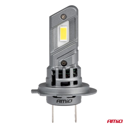 Amio - H7 12V 50W 6.000K 4200LM CSP LED CAN-BUS SERIES X5 WINGER 2ΤΕΜ. (03946/AM)