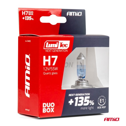 H7 12V 55W PX26d LumiTec NEXT GENERATION +135%  2ΤΕΜ.