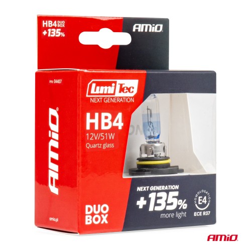 HB4 9006 12V 51W LumiTec NEXT GENERATION +135%  2ΤΕΜ.