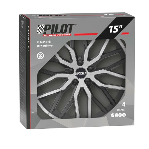 ΤΑΣΙΑ 15'' SPEEDSTER ΜΑΥΡΟ/ΑΣΗΜΙ ΣΕΤ