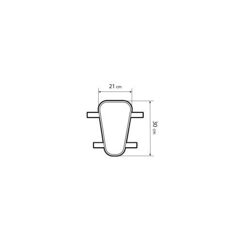 ΜΑΞΙΛΑΡΙ ΣΕΛΑΣ MOTO ΜΕ VELCRO (L) GELPAD AIR 21x30mm