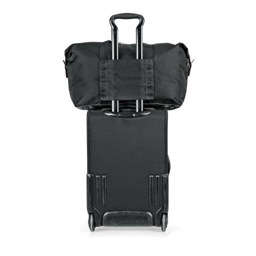ΣΑΚ ΒΟΥΑΓΙΑΖ/ΤΣΑΝΤΑ ΤΑΞΙΔΙΟΥ ΧΕΙΡΟΣ 30-45LT (55x30x25cm) DF-02 DUFFLE ΣΕ ΜΑΥΡΟ ΧΡΩΜΑ LAMPA