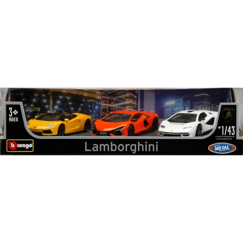 ΜΙΝΙΑΤΟΥΡΕΣ LAMBORGHINI URUS/CENTENARIO/AVENDATOR 1:43 BURAGO LAMPA 1ΤΕΜ.