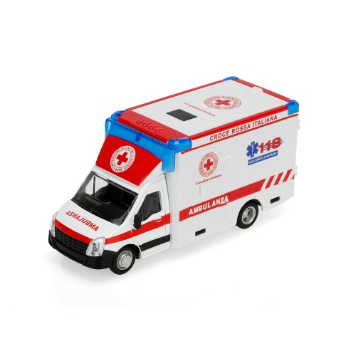 ΜΙΝΙΑΤΟΥΡΑ ΑΣΘΕΝΟΦΟΡΟ 1:43 BURAGO LAMPA 1ΤΕΜ.
