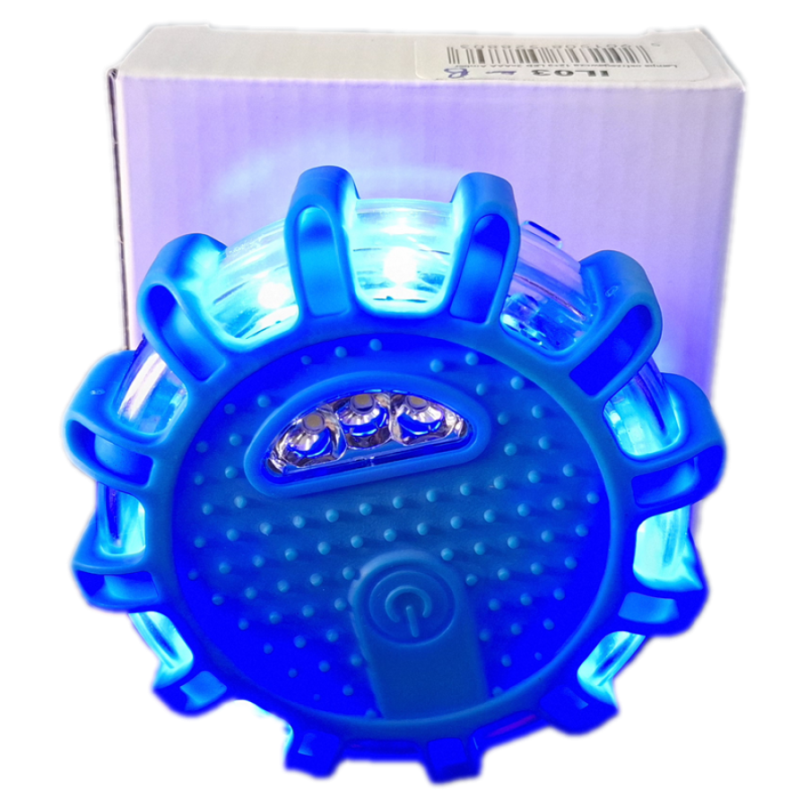 ΦΩΣ ΑΣΦΑΛΕΙΑΣ ΕΚΤΑΚΤΗΣ ΑΝΑΓΚΗΣ 100x100x35mm ΜΕ 15LED (3 ΛΕΥΚΟ +12 ΜΠΛΕ)  5 ΧΡΗΣΕΩΝ 1ΤΕΜ. M-TECH