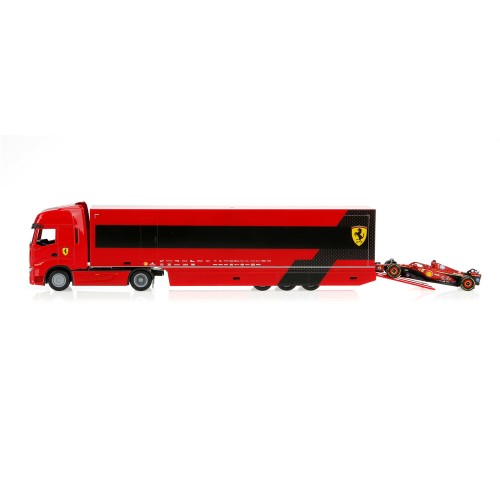 ΜΙΝΙΑΤΟΥΡΑ ΝΤΑΛΙΚΑ FERRARI IVECO S-WAY 570 LECLERC 1:43 BURAGO LAMPA 1ΤΕΜ.