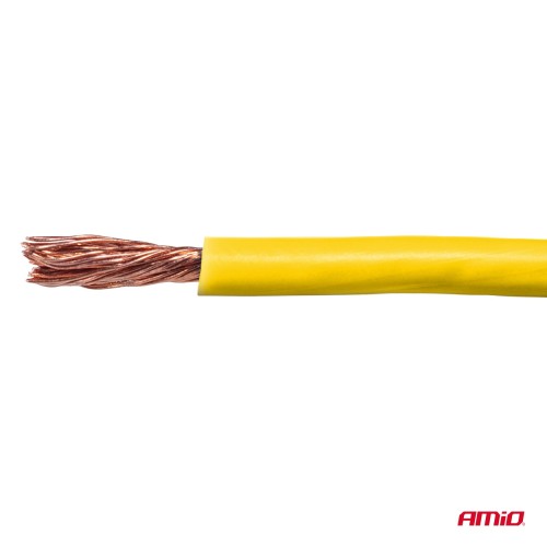 Amio - Μονόκλωνο Καλώδιο Εγκατάστασης CCA 1×1mm² 100m – 5A / 12-230V - 1 τεμ. (04448/AM)