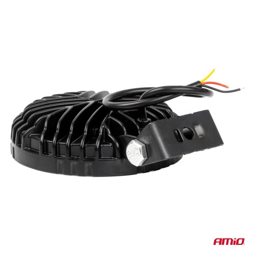 Amio - Προβολέας Εργασίας LED AWL83 FLOOD 48W 3600lm 6500K με σταθερή Κίτρινη LED μπάρα - 1 τεμ. (04427/AM)