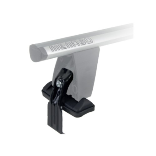 MENABO DLKIT93G KIT TYPE G ΑΚΡΑ (ΠΟΔΙΑ) ΓΙΑ ΜΠΑΡΕΣ ΟΡΟΦΗΣ DELTA / OMEGA BLACK / SILVER - 1 ΣΕΤ (16040/MB)