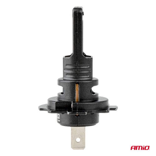 Amio - Λαμπτήρες LED F25 PRO Black Edition H7 68W 12-24V Full CAN Bus με Φωτεινότητα 7646lm σε Ψυχρό Λευκό 6000K για Επιβατικά Αυτοκίνητα & Φορτηγά - Σετ 2 τεμ. (04720/AM)