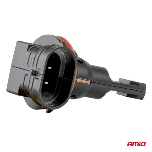 Amio - Λαμπτήρες LED F25 PRO Black Edition H8/H9/H11/H16 68W 12-24V Full CAN Bus με Φωτεινότητα 7646lm σε Ψυχρό Λευκό 6000K για Επιβατικά Αυτοκίνητα & Φορτηγά - Σετ 2 τεμ. (04721/AM)