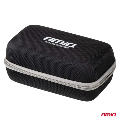 Amio - Φορητός Εκκινητής Μπαταρίας 3 σε 1 τύπου Jump Starter με Φως LED και Powerbank τάση λειτουργίας 12V απόδοσης 12Ah 800-1600A για Επιβατικά Αυτοκίνητα - 1 τεμ. (04678/AM)