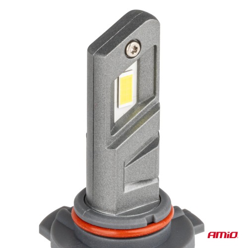 Amio - Λάμπες LED HB3 τύπου Series X5 Winger τάση λειτουργίας 12V απόδοσης 50W Can-bus για Επιβατικά Αυτοκίνητα - 2 τεμ. (03948/AM)