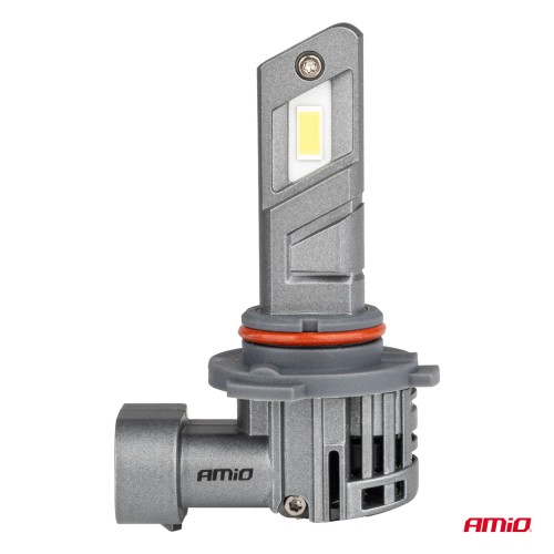 Amio - Λάμπες LED HB3 τύπου Series X5 Winger τάση λειτουργίας 12V απόδοσης 50W Can-bus για Επιβατικά Αυτοκίνητα - 2 τεμ. (03948/AM)