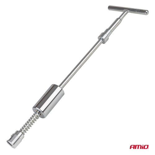 Amio - Kit Επισκευής Λαμαρίνας από Λακούβες (Αμάξωμα Οχήματος) τύπου Inertial Hammer με 18 Αντάπτορες για Επιβατικά Αυτοκίνητα - 1 σετ (04597/AM)