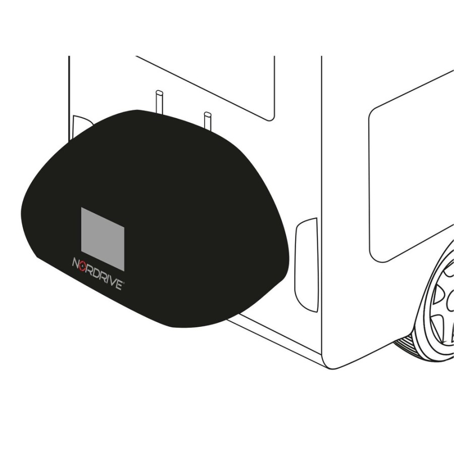 Nordrive - Κουκούλα/κάλυμμα για 2 ποδήλατα 145x70x120cm για βάση τροχόσπιτου Outdoor Bike Carrier - 1 τεμ. (L.N60059)