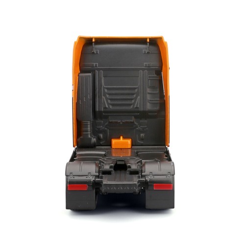 Lampa - Μινιατούρα νταλίκα Iveco S-Way 1:43 σε πορτοκαλί/μαύρο χρώμα Burago - 1 τεμ. (L.BU32208)