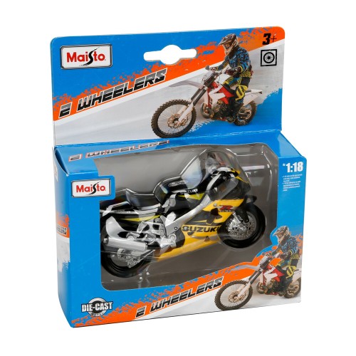 Lampa - Μινιατούρες BMW / Honda / Kawasaki / Yamaha moto 1:18 Maisto - 12 τεμ. (L.BU31300)