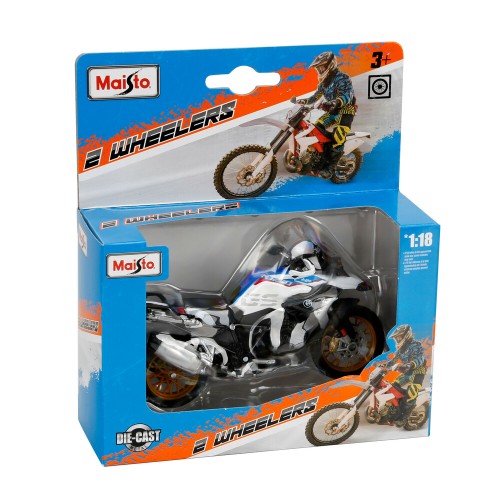 Lampa - Μινιατούρες BMW / Honda / Kawasaki / Yamaha moto 1:18 Maisto - 12 τεμ. (L.BU31300)