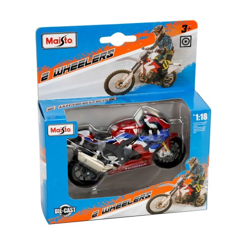 Lampa - Μινιατούρες BMW / Honda / Kawasaki / Yamaha moto 1:18 Maisto - 12 τεμ. (L.BU31300)