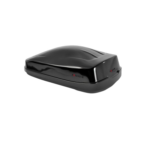 Nordrive - Μπαγκαζιέρα οροφής Box 480 lt μαύρη/γυαλιστερή 155.5x89.5x52 cm - 1 τεμ. (L.N60046)
