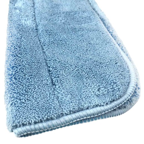 Amio - Πανί Μικροϊνών (Microfiber) για Γυάλισμα σε γαλάζιο χρώμα, διαστάσεων 37x27cm και εξαιρετικά υψηλής πυκνότητας 800g/m² για Επιβατικά Αυτοκίνητα - 1 τεμ. (01620/AM)