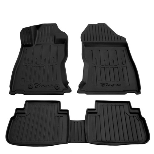 Race Axion - Πατάκια Για Subaru Forester (SK) 2018-2024 5πορτο Λάστιχο Σκαφάκια Προστατευτικά Με Κουμπώματα για Επιβατικά Αυτοκίνητα - 5 τεμ. (5029025/ST)