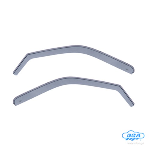 DGA - Ανεμοθραύστες Εμπρός Τύπου Φιμέ Για Ford Fiesta 1988-1995 5πορτο Υλικό Πλαστικό - 2 τεμ. (ANEM.DGA08007)